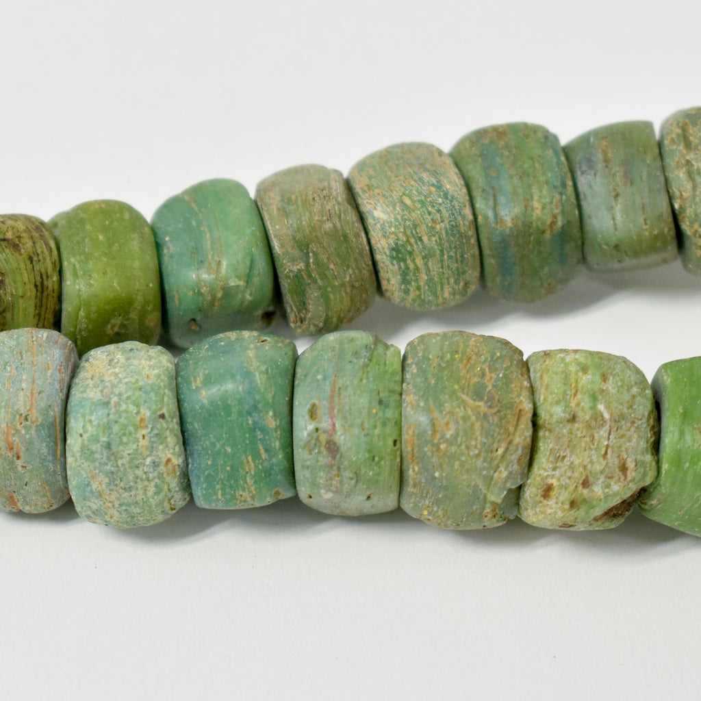 Green Hebron Trade Beads