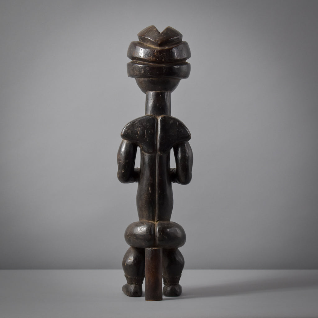 Male Fang Byeri Standing Reliquary Figure Gabon