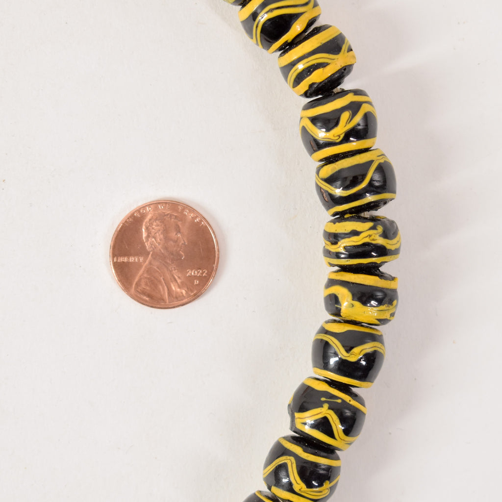 Rattlesnake Venetian Trade Beads