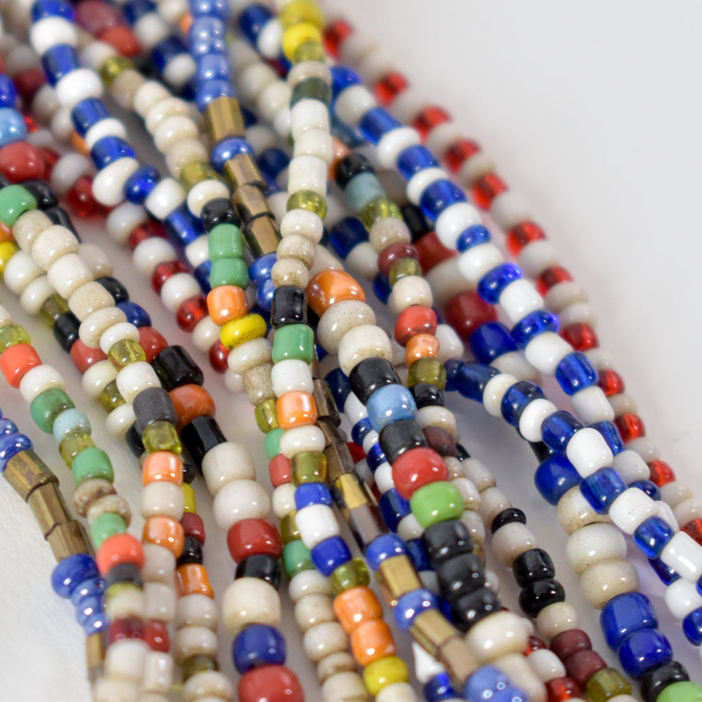 Fulani Beaded Necklace 30 Inch