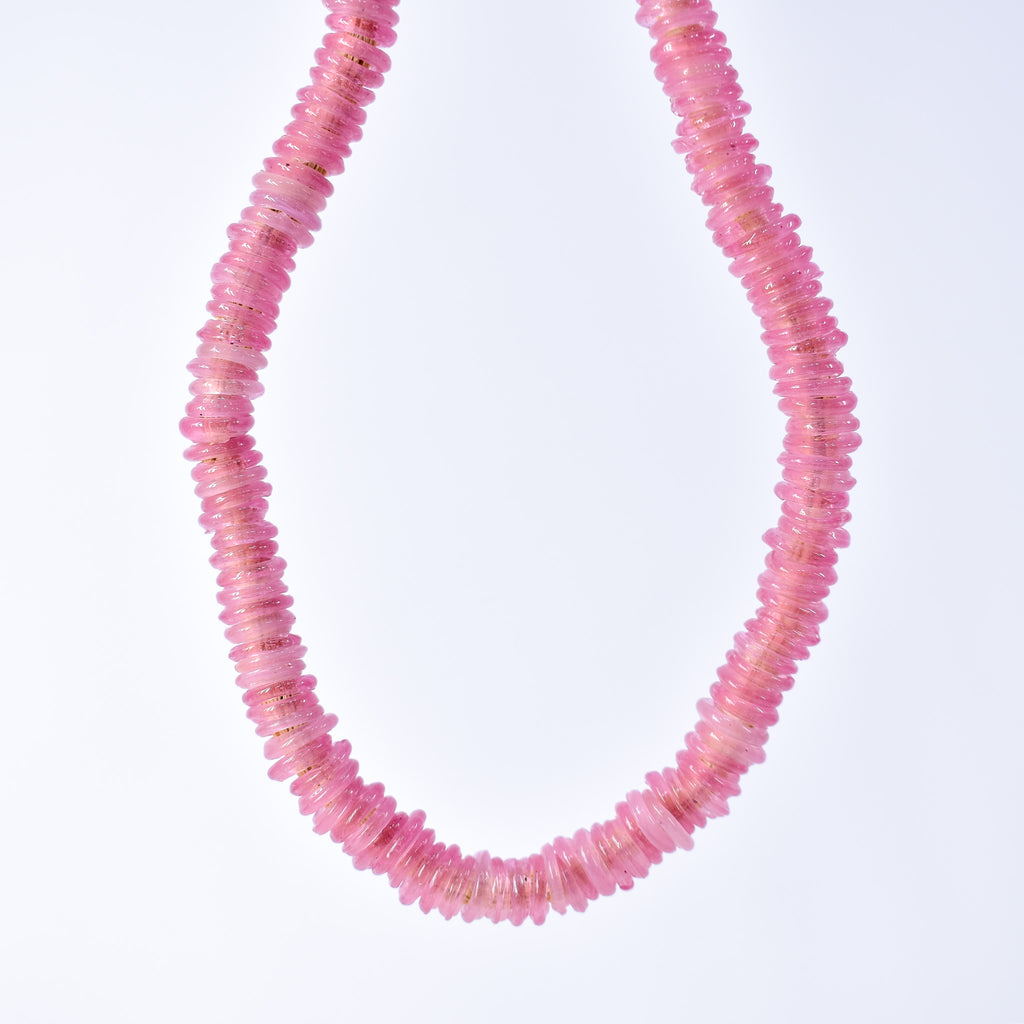 Italian Glass Rings Light Pink Trade Beads