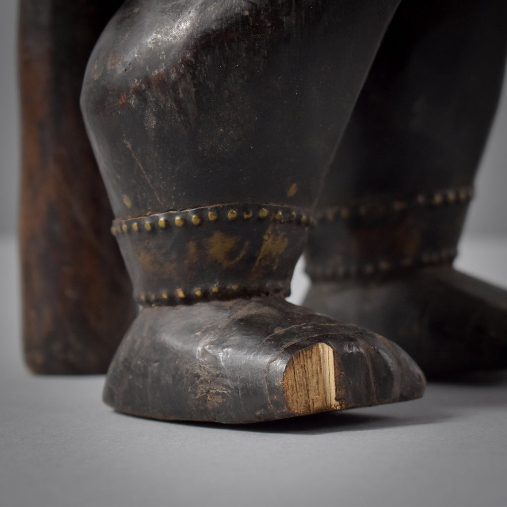 Male Fang Byeri Standing Reliquary Figure Gabon