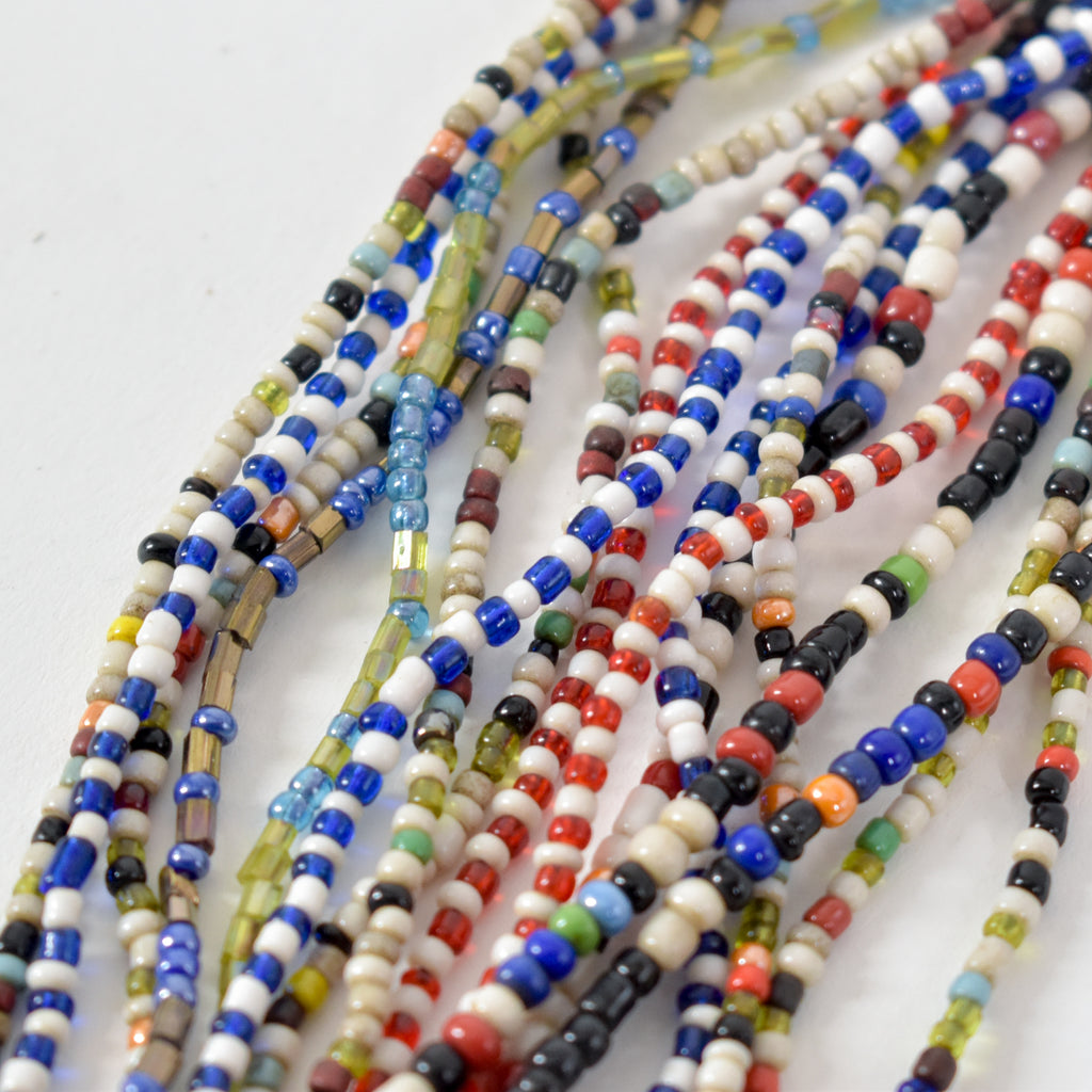 Fulani Beaded Necklace 30 Inch