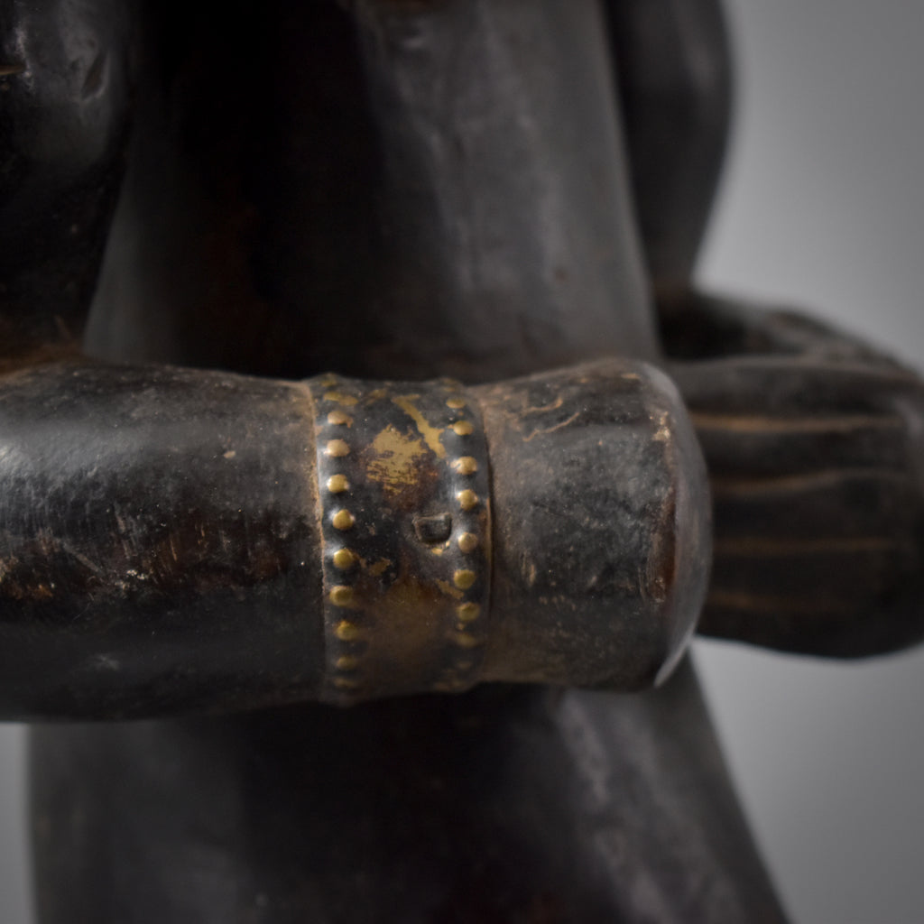 Male Fang Byeri Standing Reliquary Figure Gabon