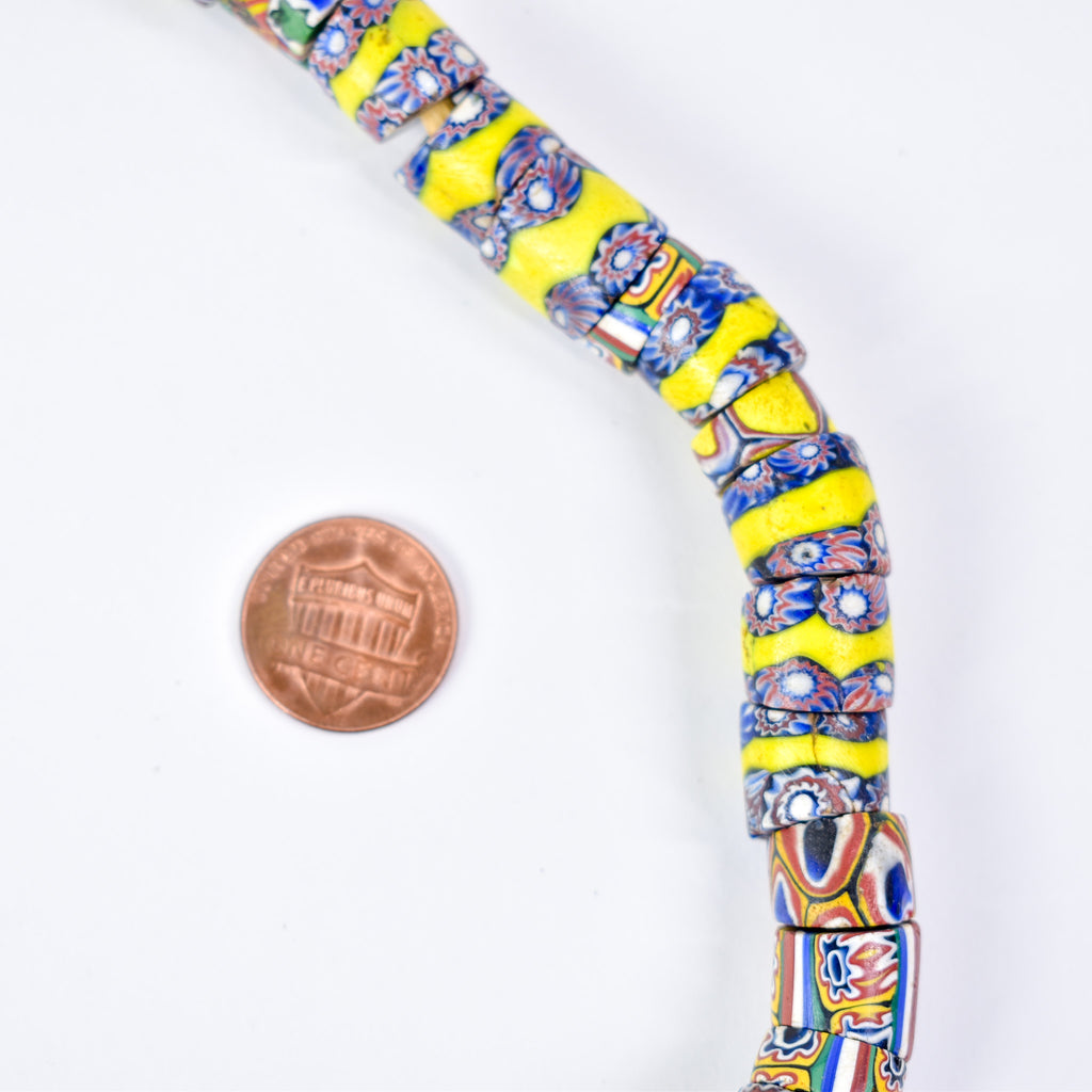 Millefiori Mixed Venetian Trade Beads Henry Collection