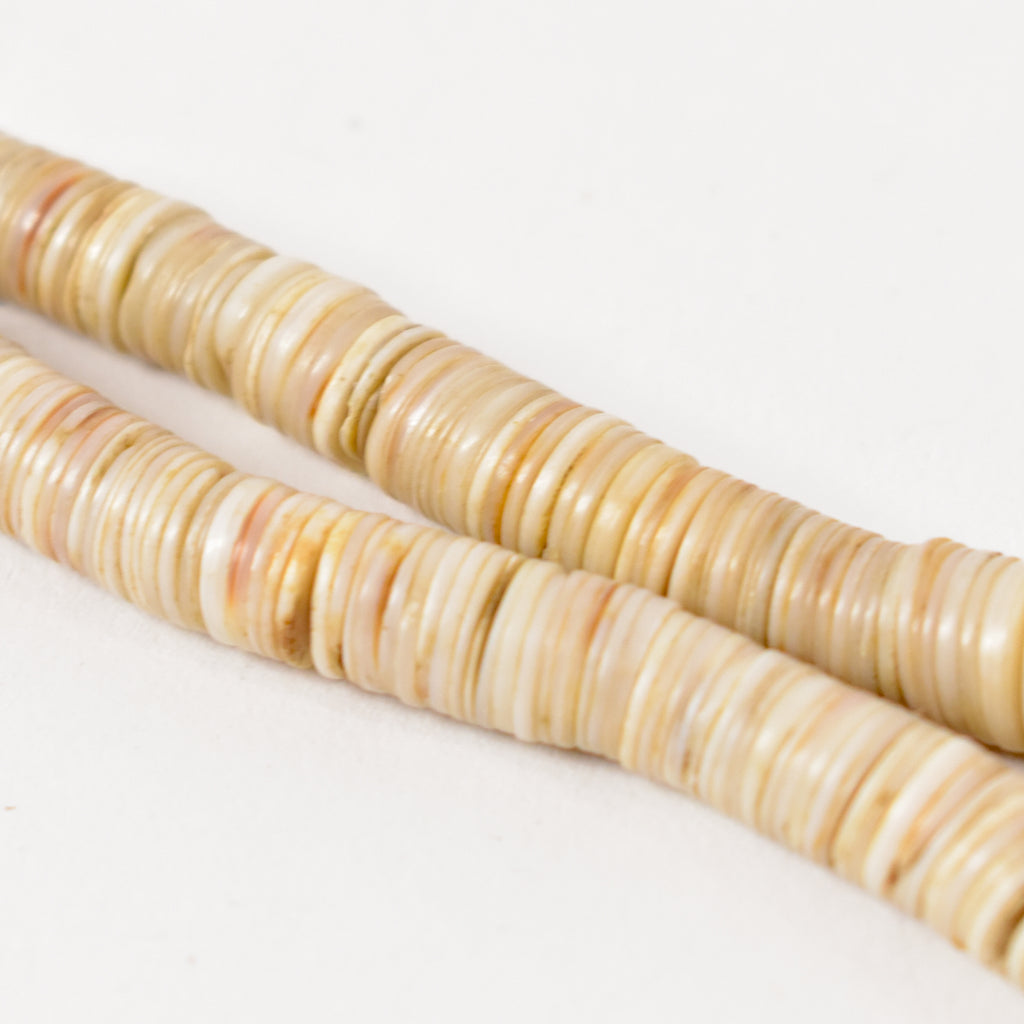 Clamshell Heishi Beads