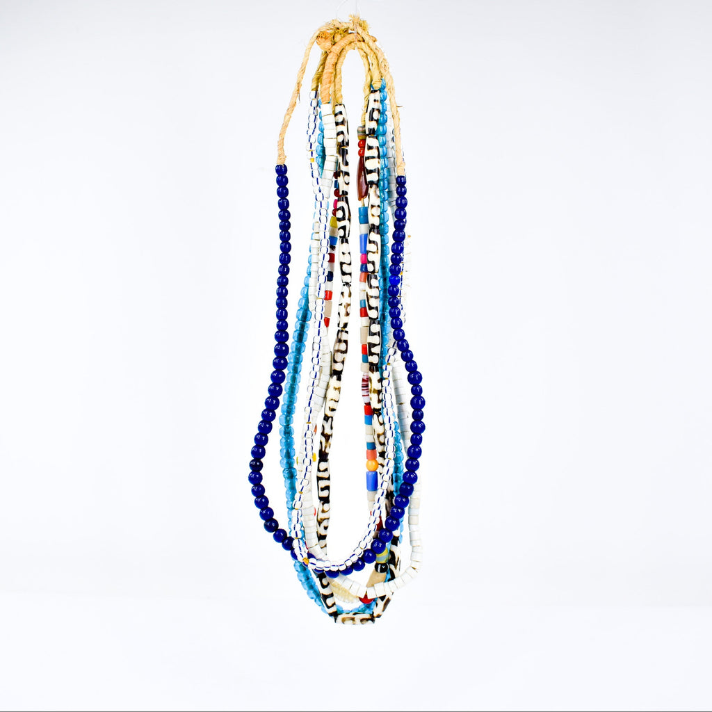 6 Strands Mixed Trade Bead Grab Bag