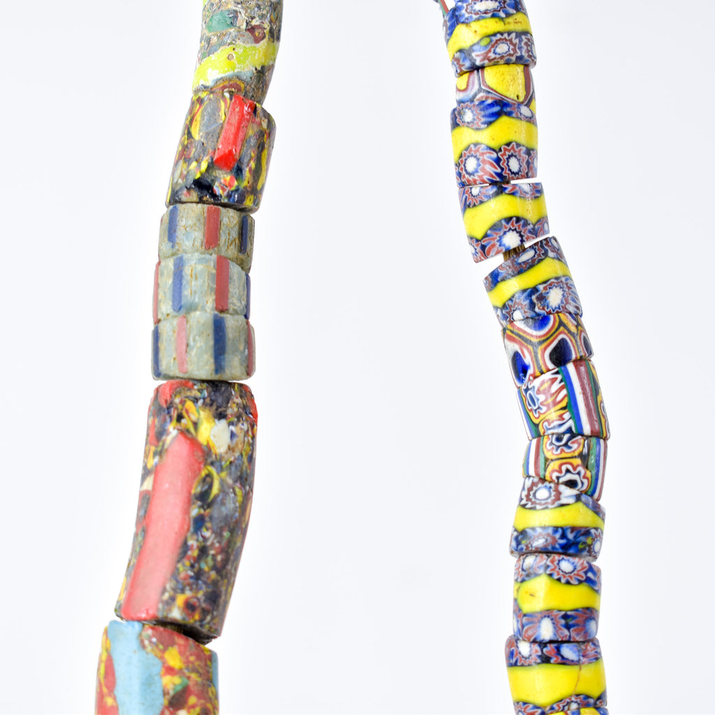 Millefiori Mixed Venetian Trade Beads Henry Collection