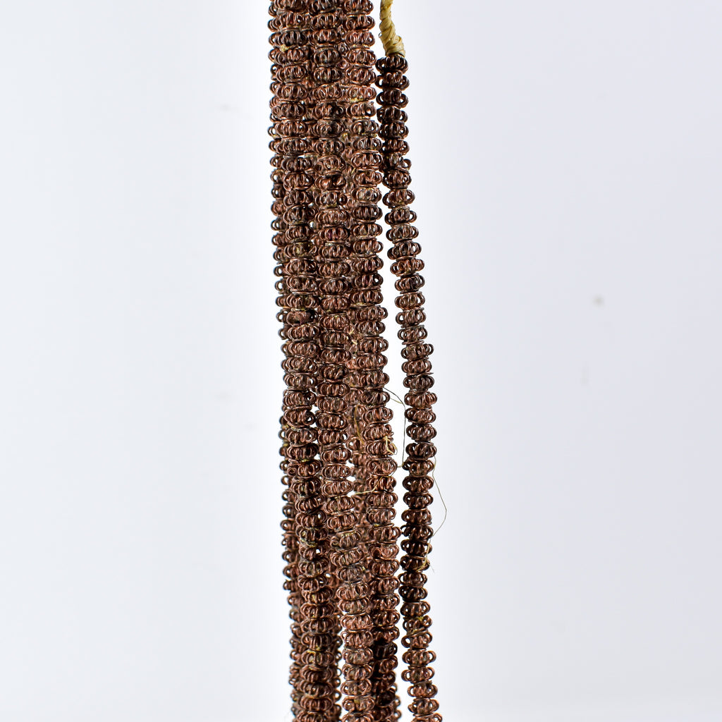 4 Strands Copper Coil Trade Beads Mali