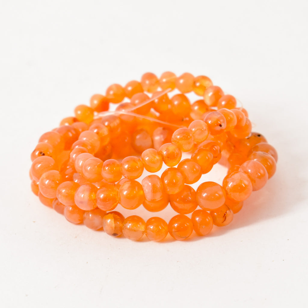 Carnelian Stone Trade Beads