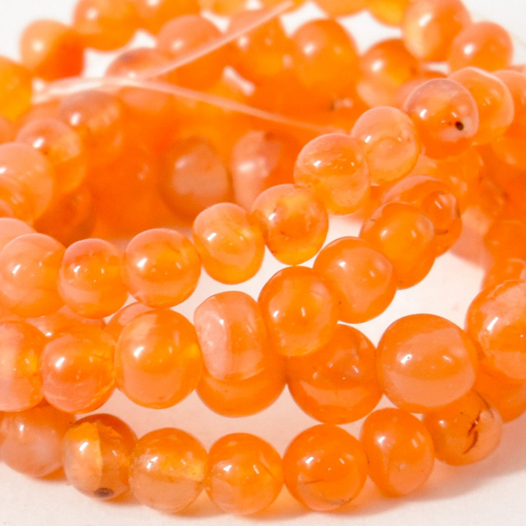 Carnelian Stone Trade Beads