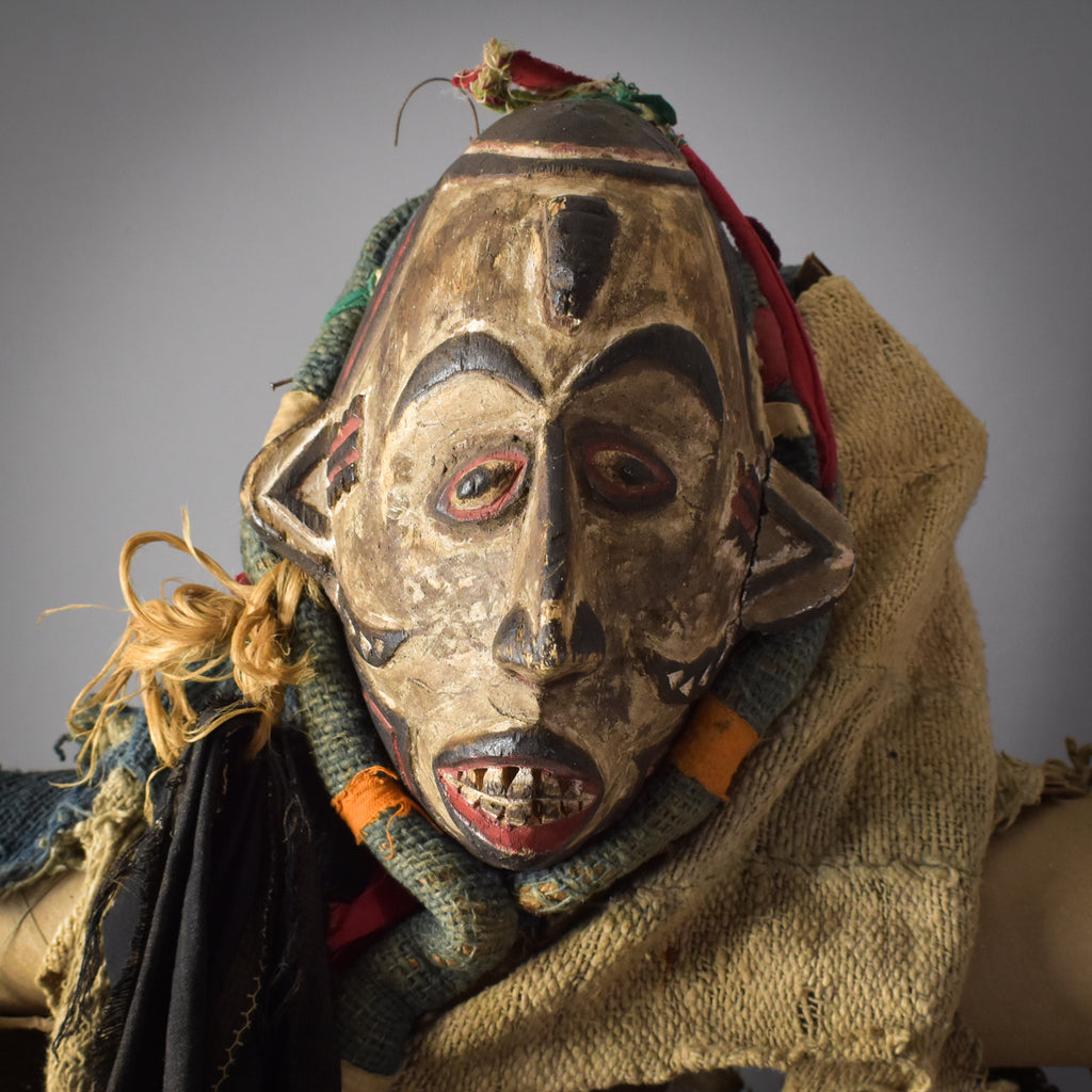 Igbo Mask With Shirt Nigeria Sidley Collection