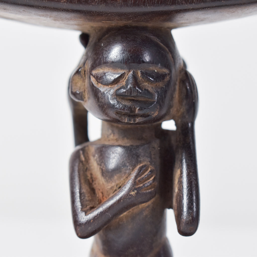 Luba Figural Miniature Headrest Congo