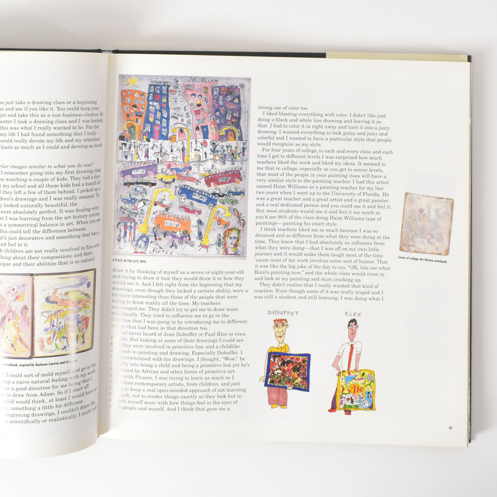 Signed Rizzi Art Book