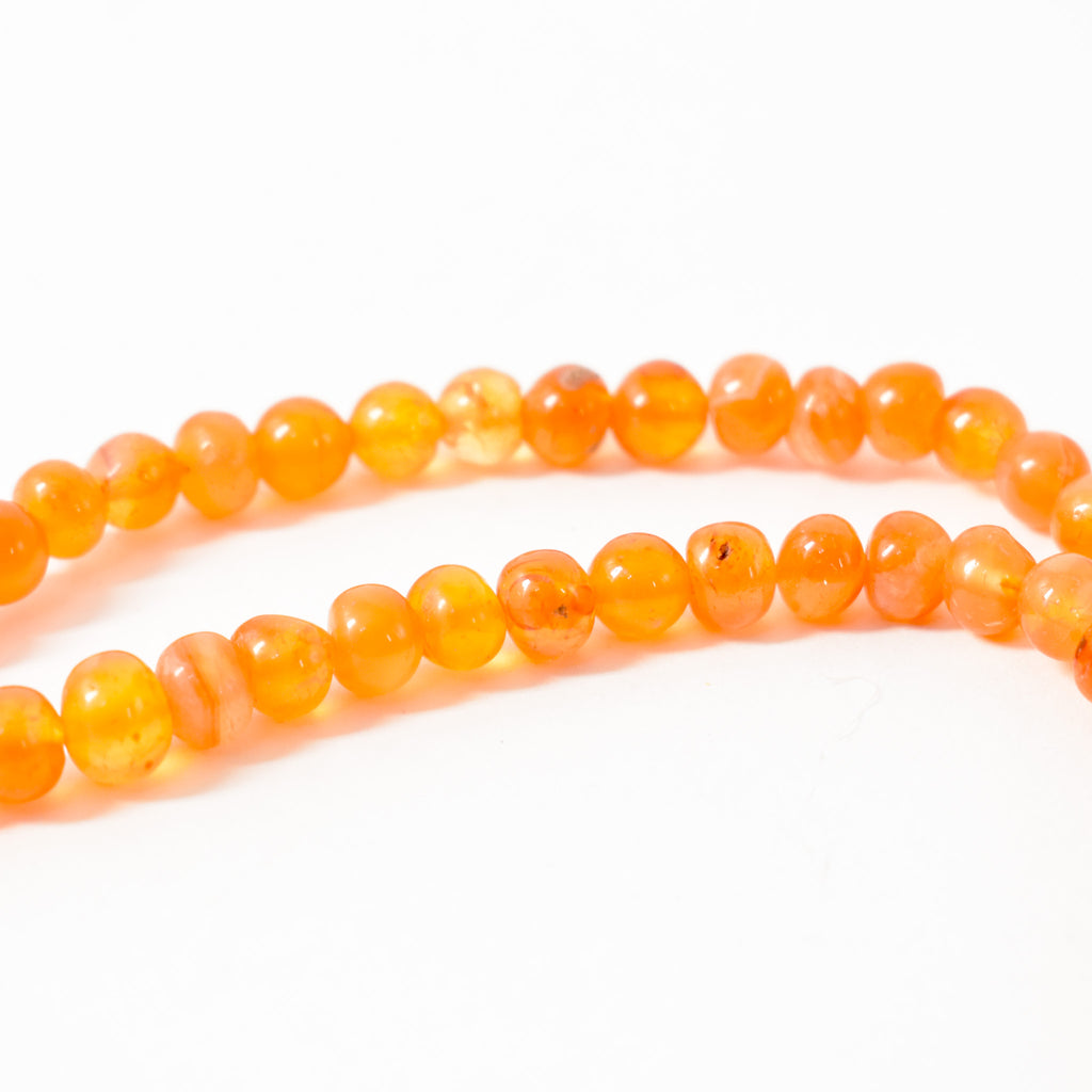 Carnelian Stone Trade Beads