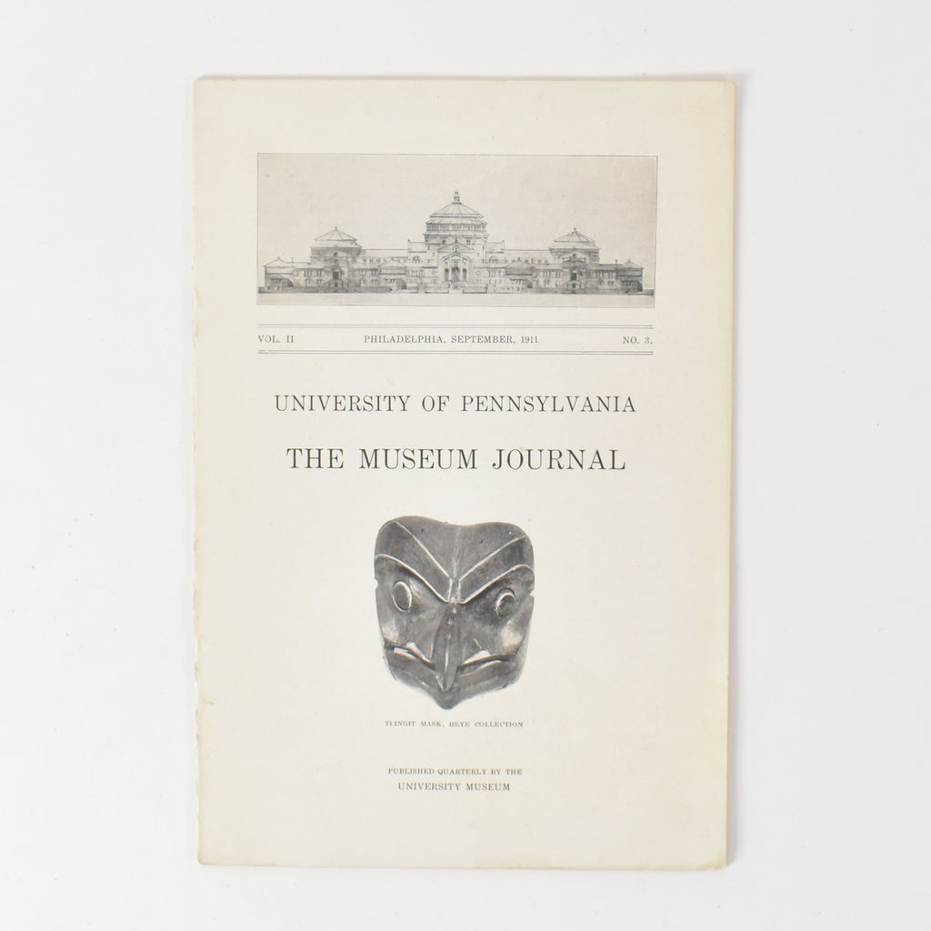 The Museum Journal Vol. II September 1911 No. 3