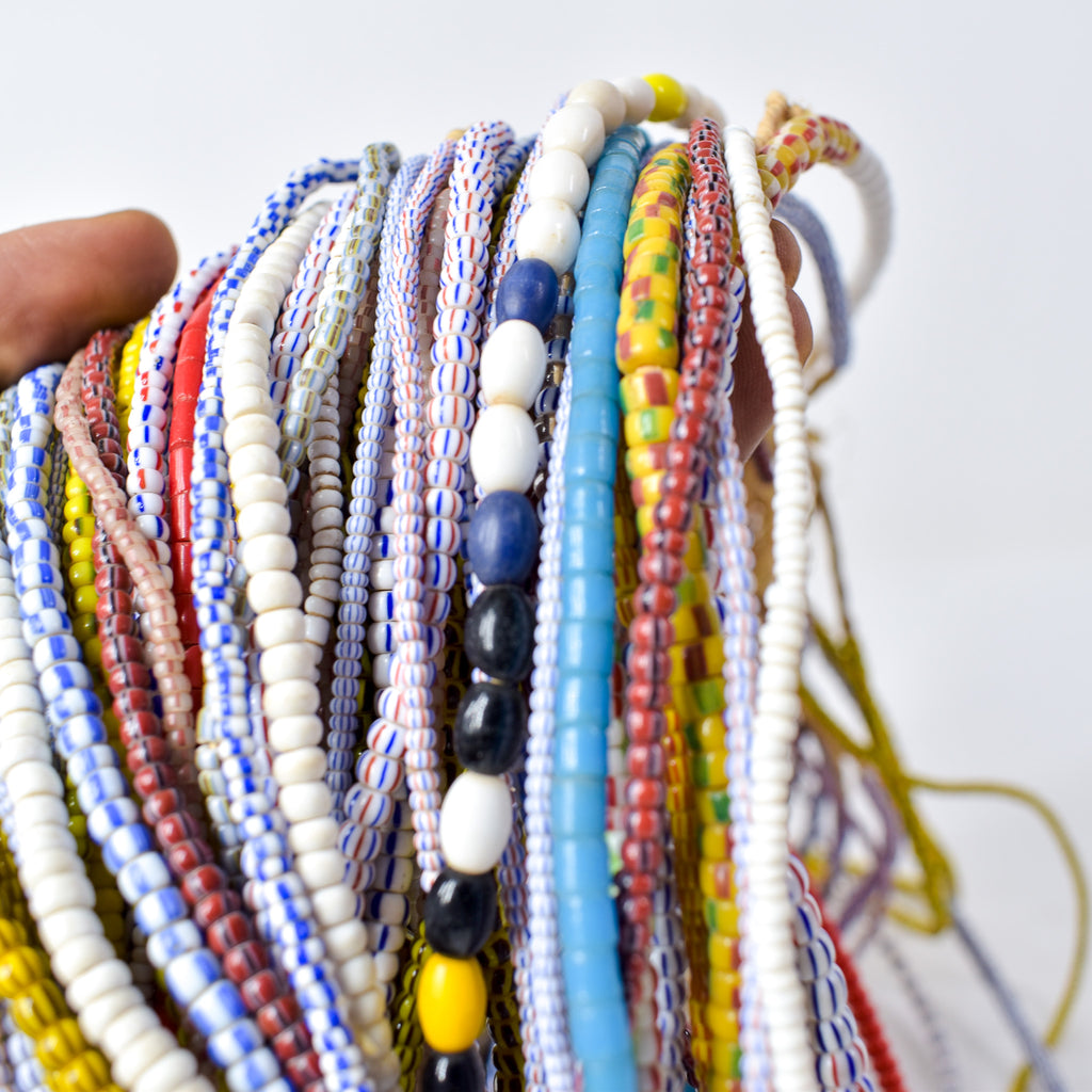 76 Strands Mixed Trade Bead Grab Bag