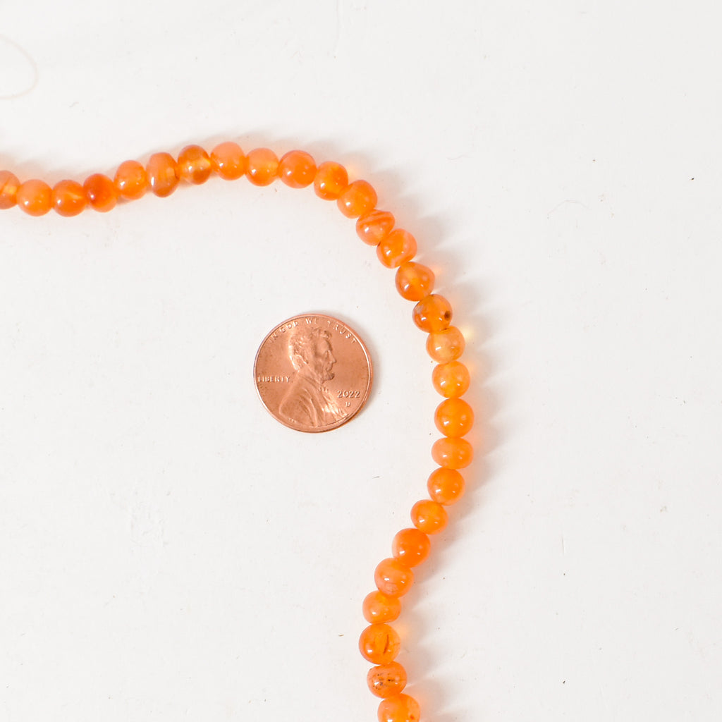 Carnelian Stone Trade Beads