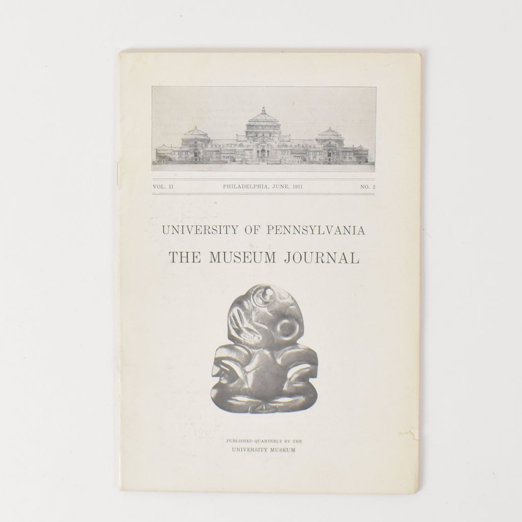 The Museum Journal Vol. II June 1911 No. 2