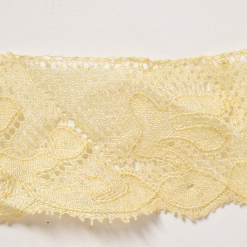 Vintage Handmade Woven Lace Not African