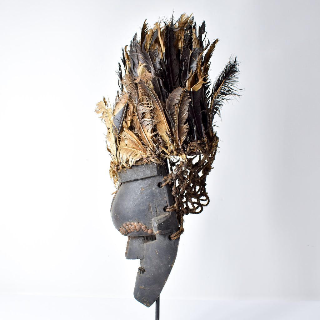 Salampasu Feathered Mask Congo