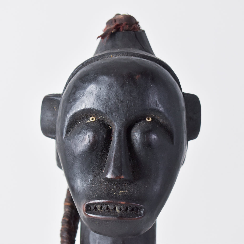 Male Fang Byeri Standing Reliquary Figure Gabon