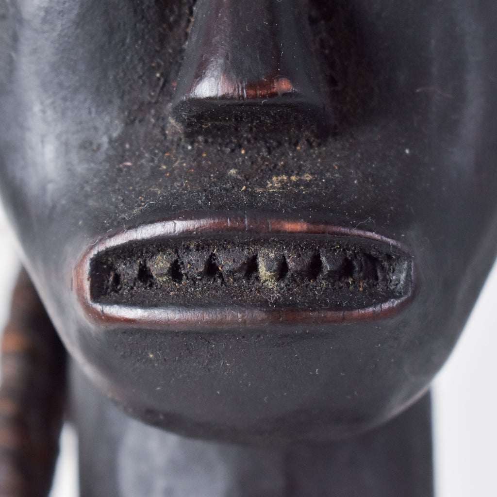 Male Fang Byeri Standing Reliquary Figure Gabon