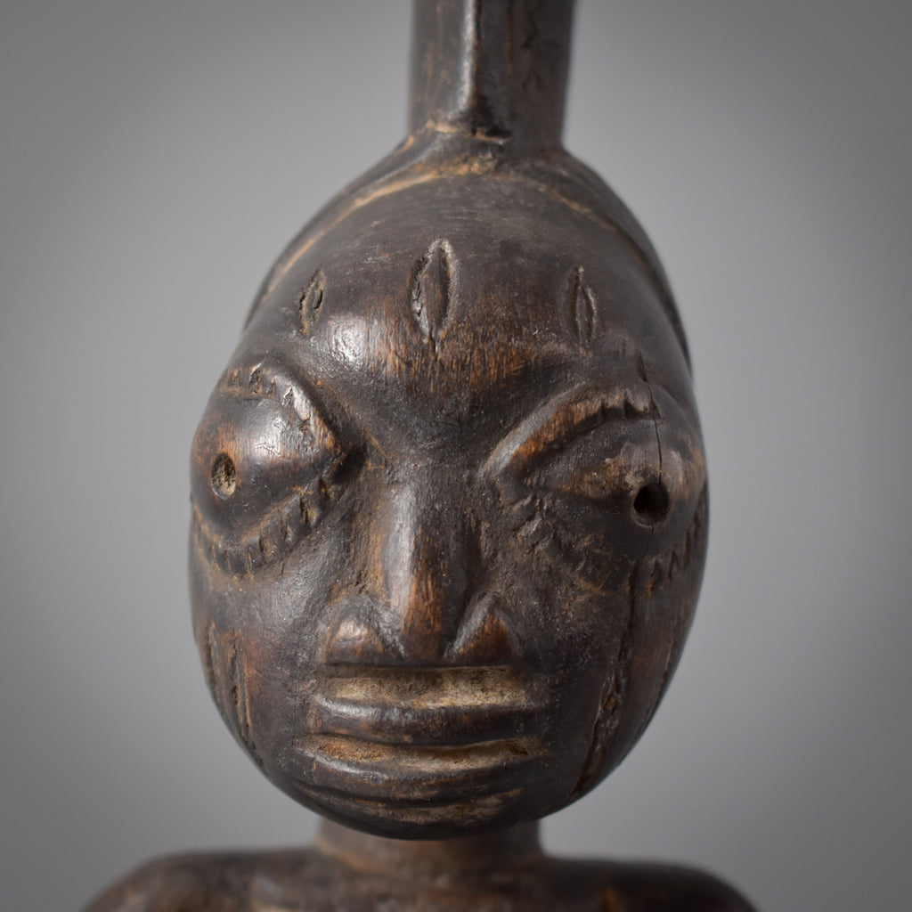 Yoruba Female Bowl Bearer Figure Nigeria