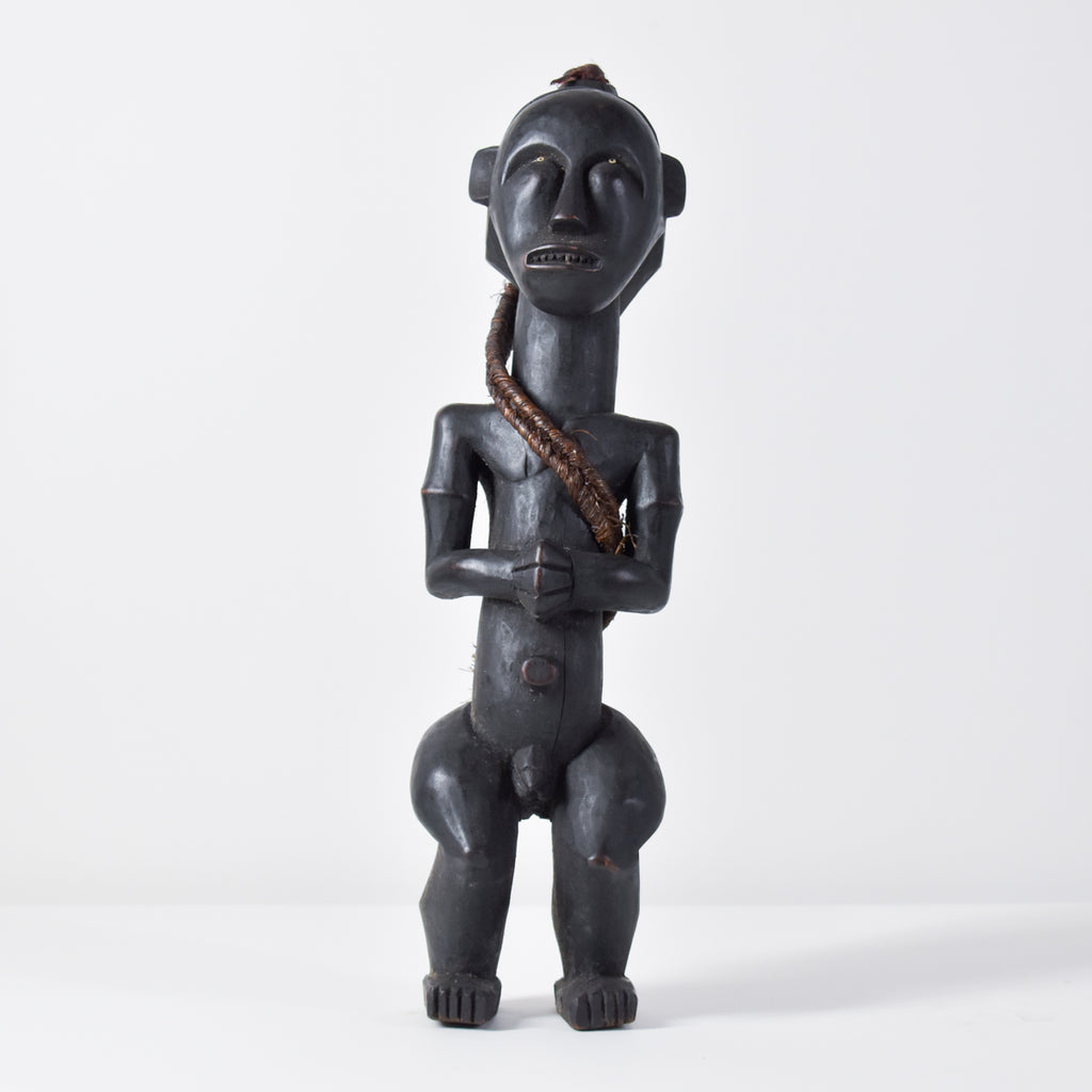 Male Fang Byeri Standing Reliquary Figure Gabon