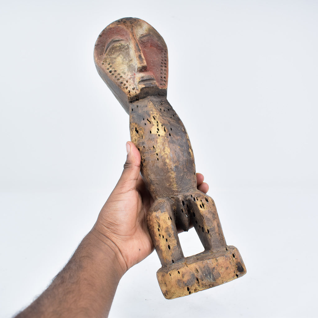 Metoko Double Face Figure Congo
