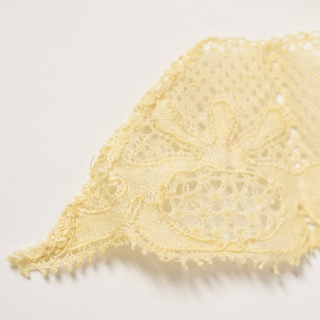 Vintage Handmade Woven Lace Not African