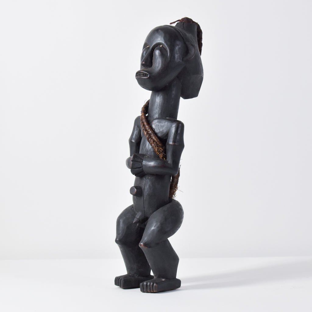 Male Fang Byeri Standing Reliquary Figure Gabon