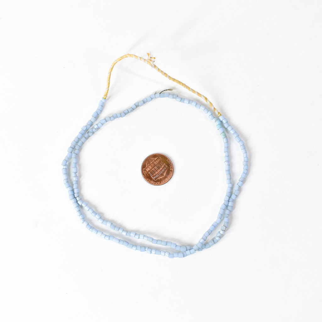 Tile Light Blue Trade Beads
