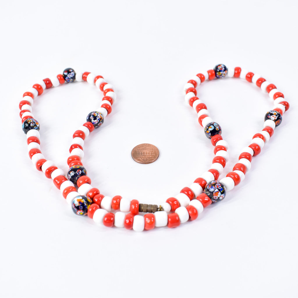 Mystery Beads Necklace Indonesia Henry Collection 32 Inch