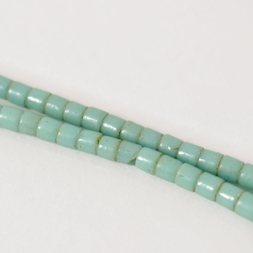 Teal Tile Trade Beads