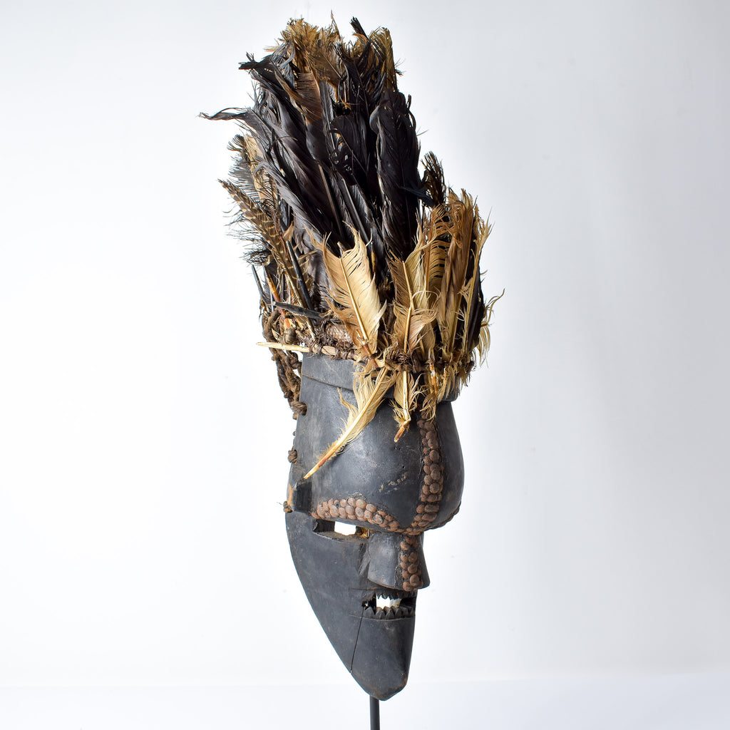 Salampasu Feathered Mask Congo