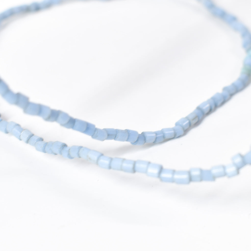 Tile Light Blue Trade Beads