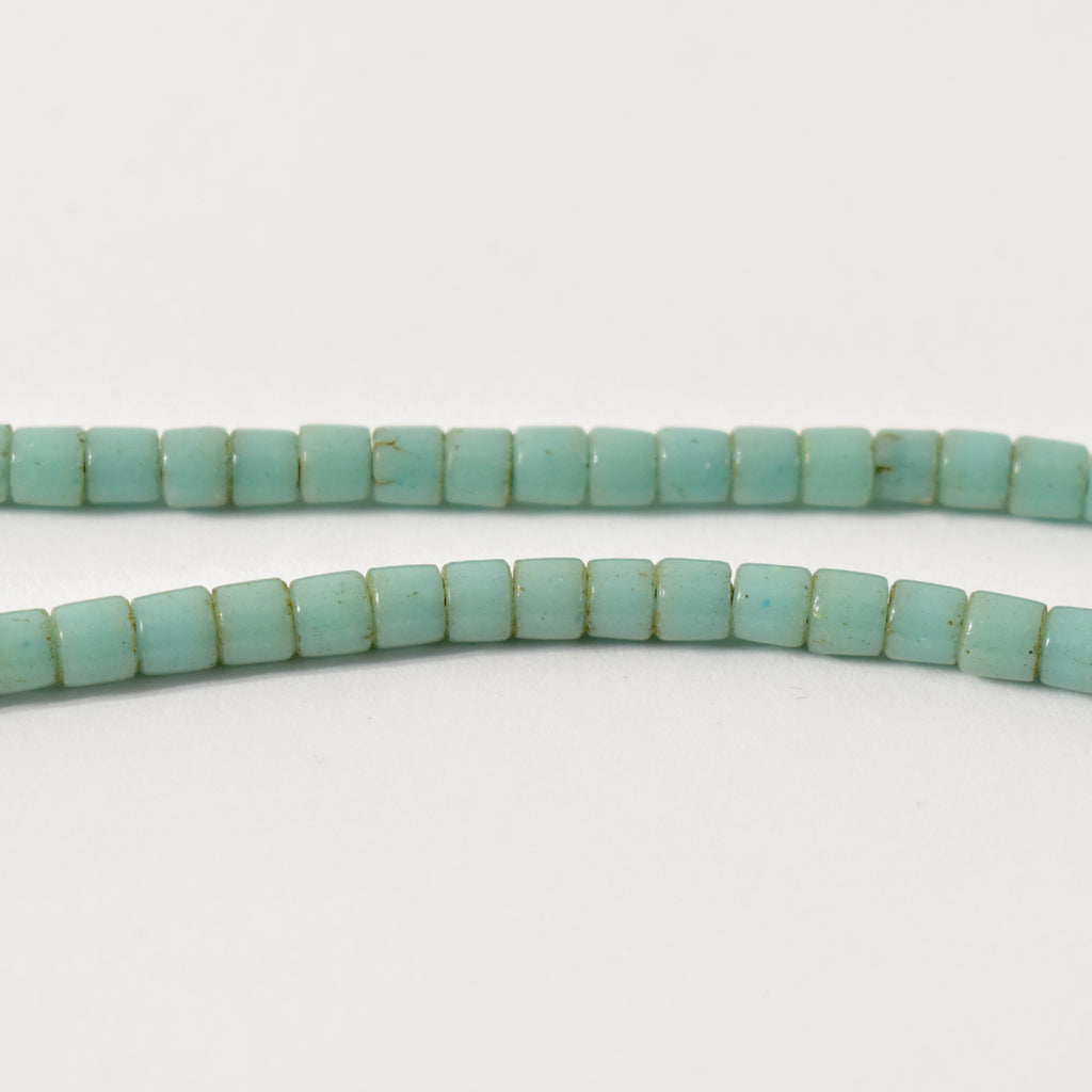 Teal Tile Trade Beads