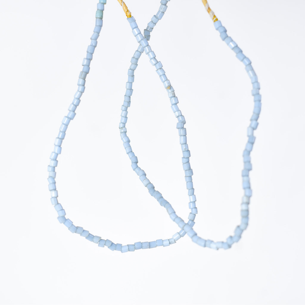 Tile Light Blue Trade Beads