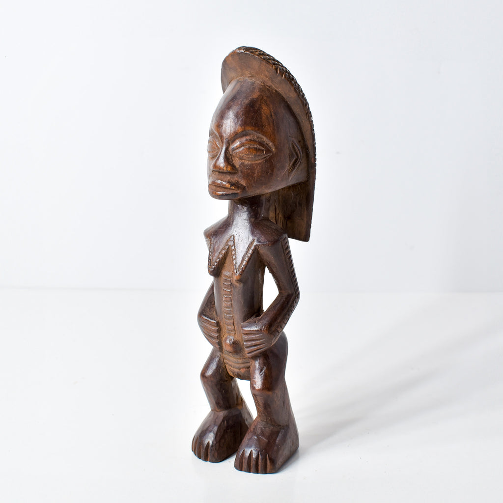 Tabwa Miniature Wood Figure Congo