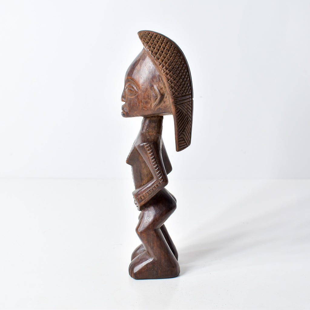 Tabwa Miniature Wood Figure Congo