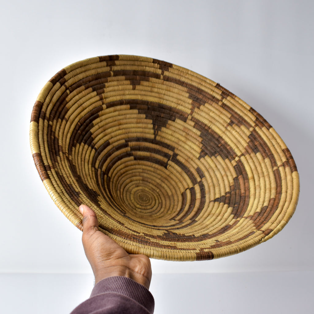 Coiled Basket Botswana 19 Inch