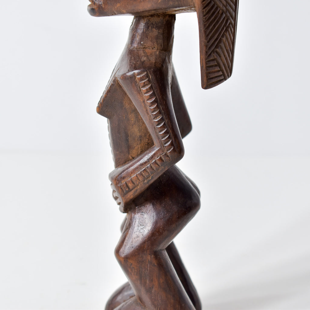 Tabwa Miniature Wood Figure Congo