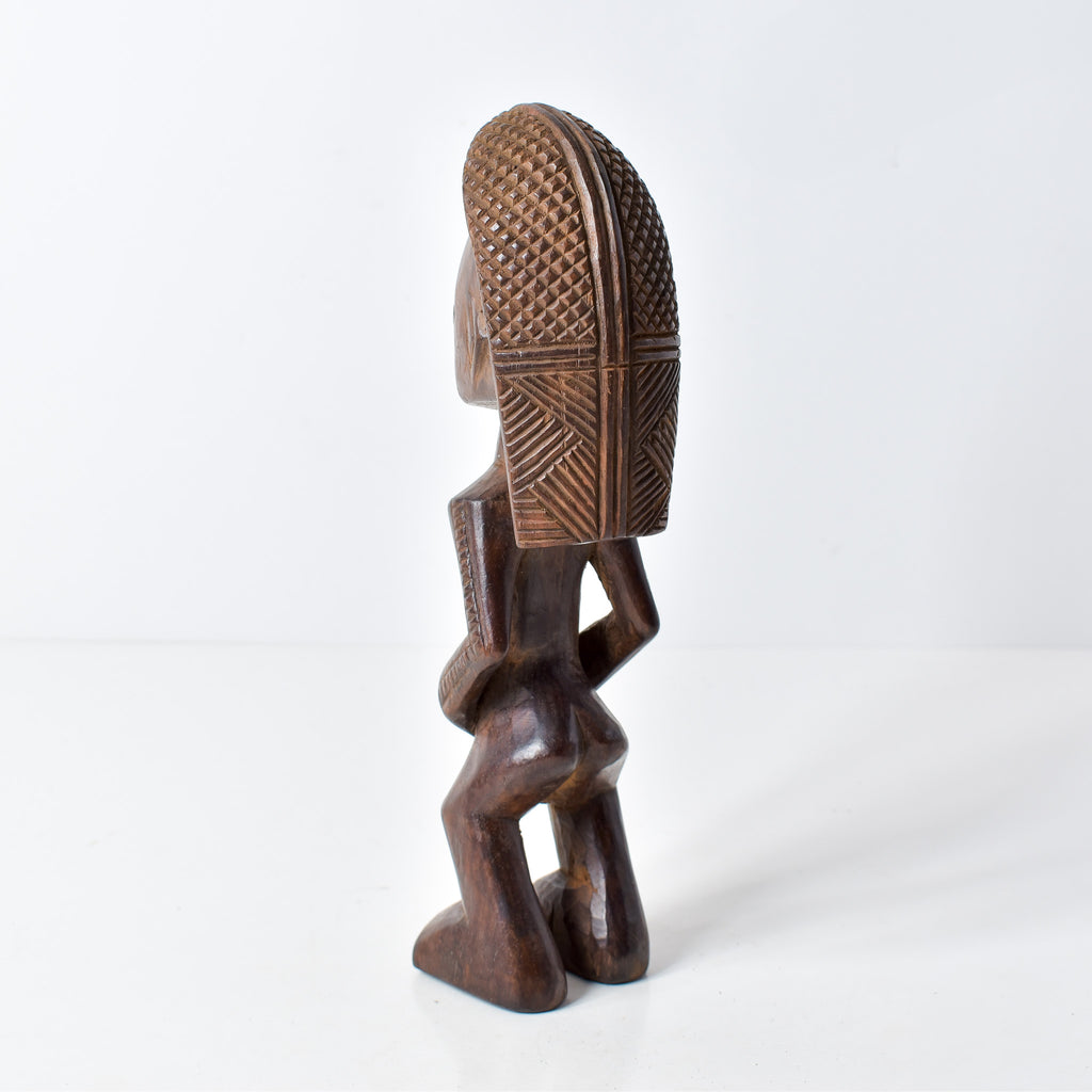 Tabwa Miniature Wood Figure Congo