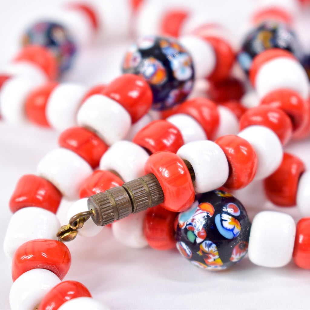 Mystery Beads Necklace Indonesia Henry Collection 32 Inch