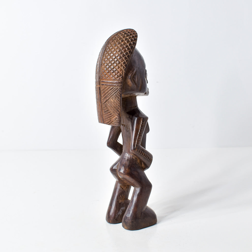 Tabwa Miniature Wood Figure Congo