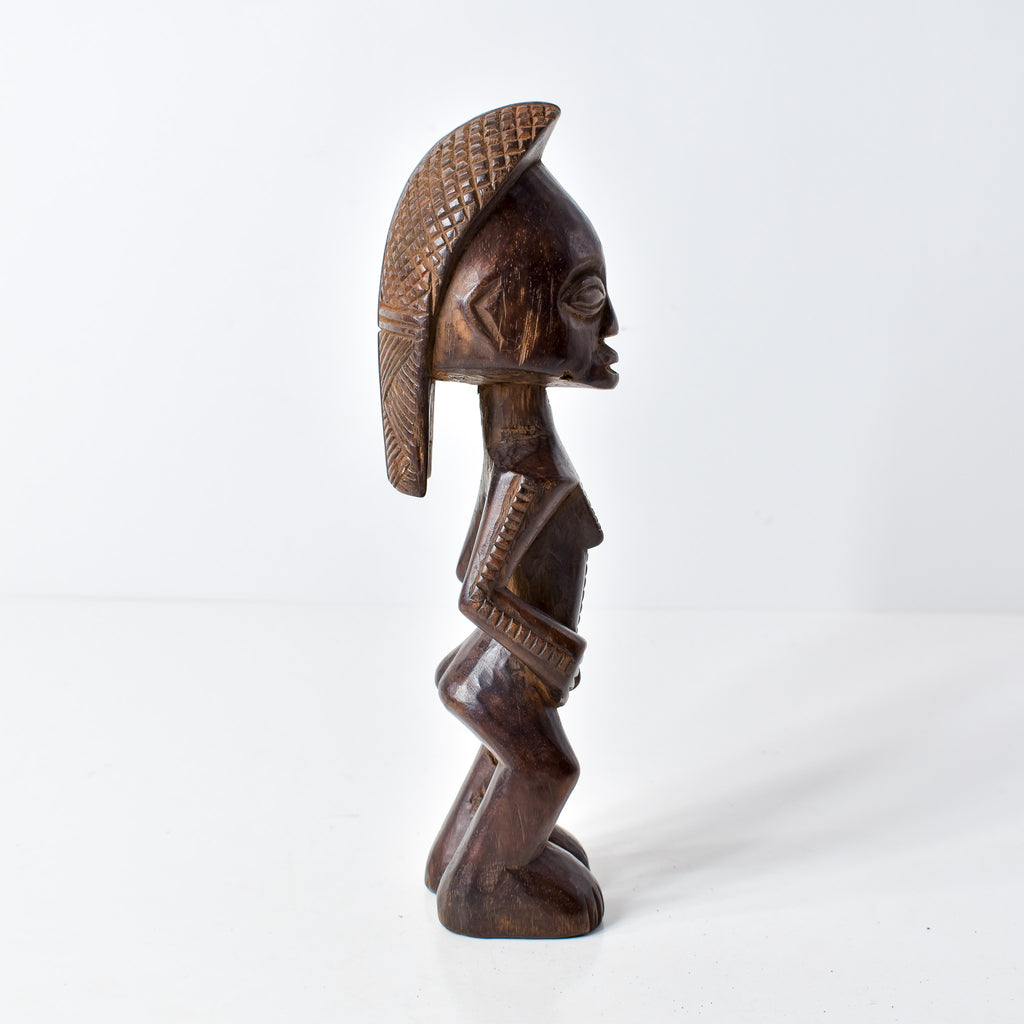 Tabwa Miniature Wood Figure Congo