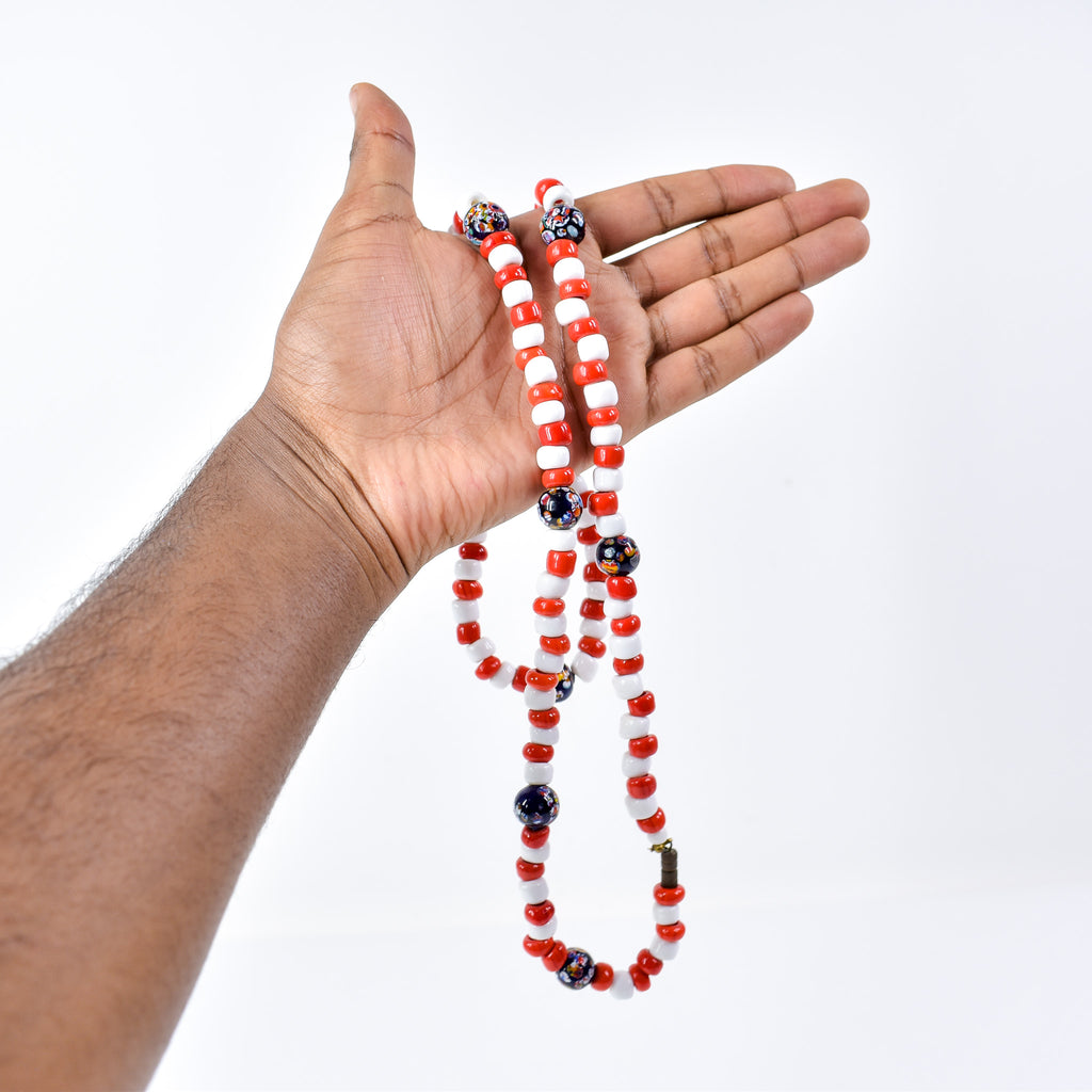 Mystery Beads Necklace Indonesia Henry Collection 32 Inch