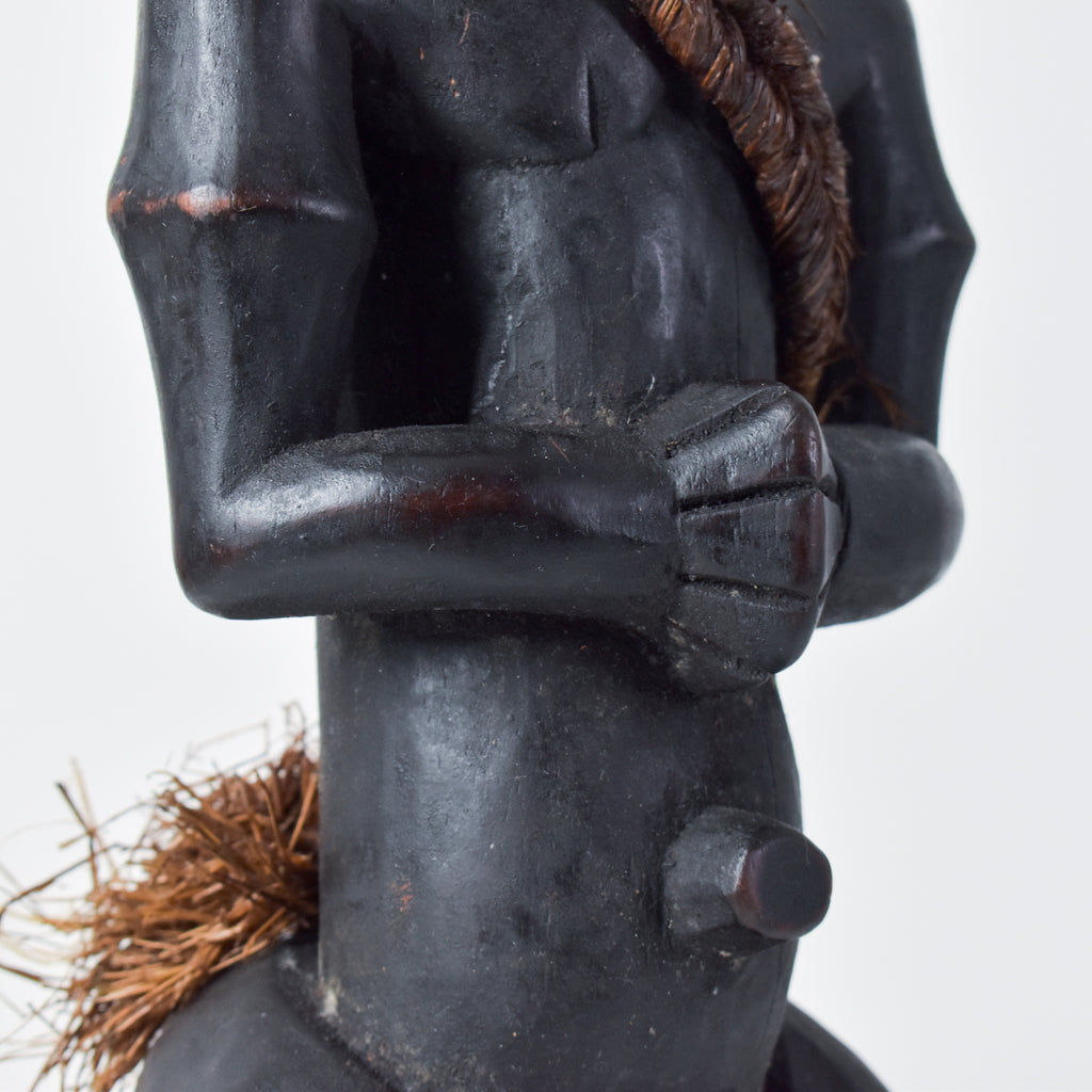 Male Fang Byeri Standing Reliquary Figure Gabon