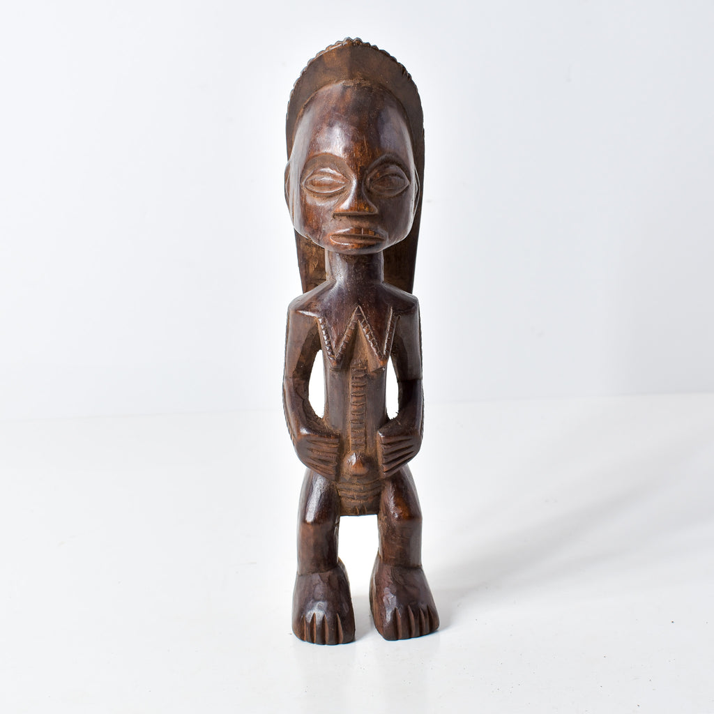 Tabwa Miniature Wood Figure Congo